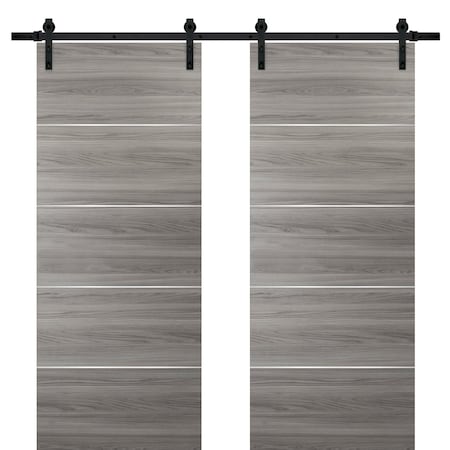 Sartodoors Closet Bypass Interior Door, Chocolate PLANUM20DB-GA-60
